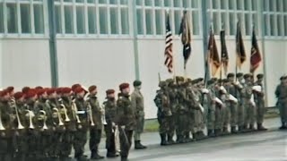 German Army Band plays US National Anthem [upl. by Sopher573]