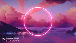 I 💜 RAIN  Fall Asleep Fast  Deeply Relaxing Sleep Music  Binaural Beats [upl. by Issiah25]