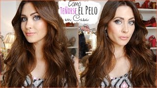 Como TeñirsePintarse el Pelo en casa Color tips How I dye my hair at home [upl. by Nitsirk]