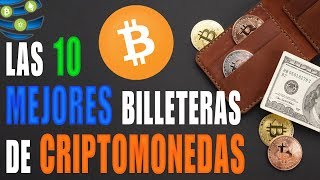 ✅Las mejores 10 BILLETERAS de CRIPTOMONEDAS [upl. by Nivar243]