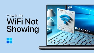 Windows 11  How To Fix WiFi Not Showing Up [upl. by Astred]