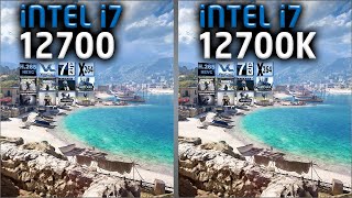 Intel i7 12700 vs i7 12700K Benchmarks – 15 Tests 🔥 [upl. by Astrid]