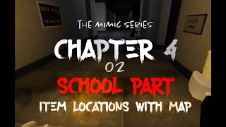 The Mimic  Chapter 4 School Part Butterfly and Key Locations with Map [upl. by Neron]