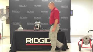 RIDGID® Product Overview  K50 Sectional Drain Cleaning Machine [upl. by Melodee]