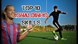 Learn 10 RONALDINHO Skills Tutorial  UFS2000 [upl. by Icak]