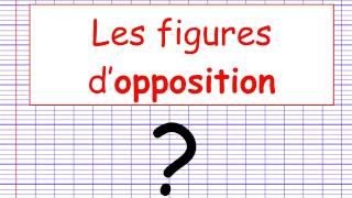 Les figures de style  Figures dopposition [upl. by Leigh]