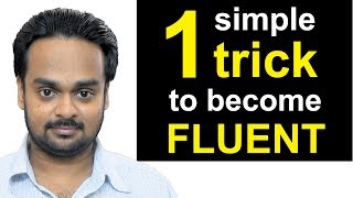 1 Simple Trick to Become Fluent in English  the JAM Technique  How to Be a Confident Speaker [upl. by Corwin]