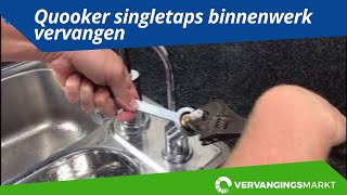 Quooker singletaps binnenwerk vervangen [upl. by Malilliw]