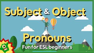 Subject and Object Pronouns Ime sheher hehim theythem weus it you [upl. by Paulita]