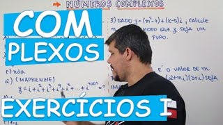 COMPLEXOS EXERCÍCIOS 1 AULA 614 [upl. by Yllas]