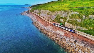 Scenic Cumbrian Coast line from Parton to Harrington [upl. by Htiekal]