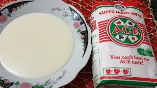 Maize meal porridgeCornmeal porridge healthy breakfast porridgeHow to make mealie pap porridge [upl. by Sura960]