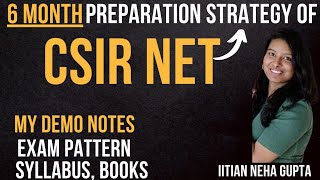 How to prepare Csir Net JRf  Csir Net Physical Science Strategy and study planHow to make notes [upl. by Bowie]