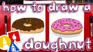 How To Draw A Doughnut [upl. by Auhsaj]