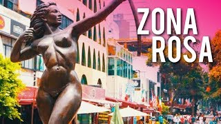 Mexico Citys Vibrant Nightlife amp Gay Spot  TOUR of Zona Rosa [upl. by Angela]