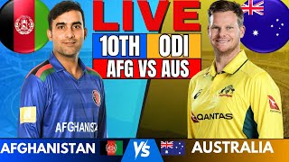 🔴 Live Afghanistan vs Australia 10h ODI Live Match Score today  AFG vs AUS Cricket  CT 2025 [upl. by Miarhpe135]