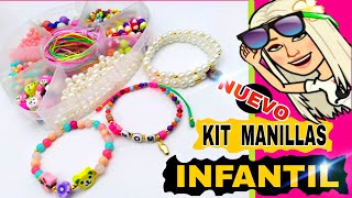 COMO HACER PULSERAS INFANTILES PASO A PASO [upl. by Crifasi]