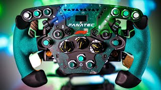 NEW 2023 FANATEC F1 Wheel Review [upl. by Wasson]