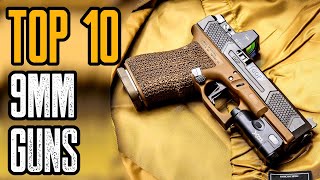 TOP 10 BEST 9MM PISTOLS IN THE WORLD [upl. by Carry]