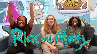 Rick and Morty  Season 2 Episode 8 quotInterdimensional Cable 2 Tempting Fatequot REACTION [upl. by Pontus112]