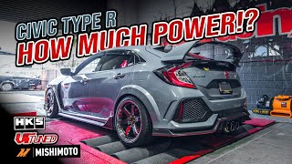 FK8 Honda Civic Type R Tuned with Boltons How Much Horsepower will it Make Dyno Test Explained [upl. by Mark]