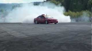 More Audi S4 AWD drift fun Alm Racing [upl. by Dragelin]