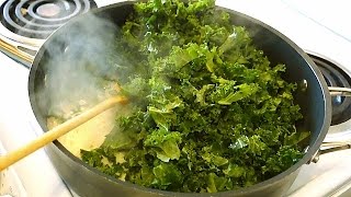 Best Kale Recipe  Creamed Kale [upl. by Beatty]