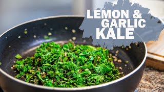 Lemon amp Garlic Kale [upl. by Bruns]