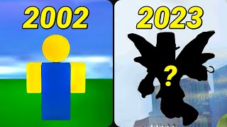 History of ROBLOX 20022023 [upl. by Mabel201]