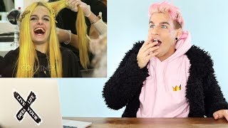 Hairdresser Reacts To Americas Next Top Model Makeovers S22 [upl. by Bryan]