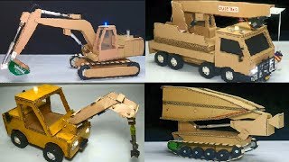 TOP 4 Unique Creation from Cardboard with Toys for Kids [upl. by Calandra153]