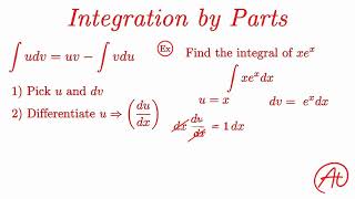 Integration by Parts EXPLAINED in 5 Minutes with Examples [upl. by Terza]