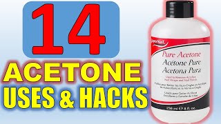 14 Surprising Acetone Nail Polish Remover Uses amp Hacks Around The Home [upl. by Yankee]