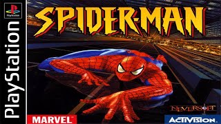 SpiderMan 100  Full Game Walkthrough  Longplay PS1 HD [upl. by Nahtnahoj]