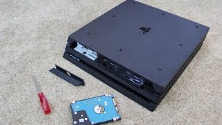 Tutorial How to Change PS4 Pro Hard Drive and Install System Software [upl. by Eimoan]