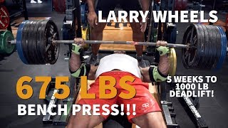 675LBS307KG BENCH PRESS PR [upl. by Hars]