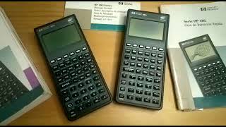 Calculadora programable hp 48G 48G y 48GX de 1993 Unboxing and review vintage IDES [upl. by Deming]