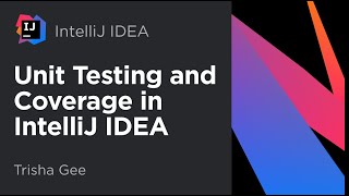 Unit Testing and Coverage in IntelliJ IDEA [upl. by Odraccir855]