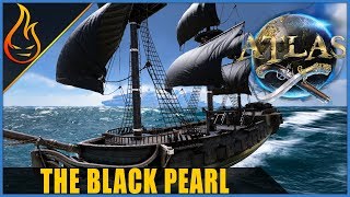 The Black Pearl Ship Build Atlas MMO [upl. by Zarger544]