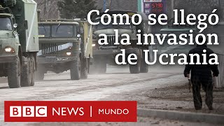 ¿Cómo escaló la crisis entre Ucrania y Rusia en los últimos meses [upl. by Alejandrina]