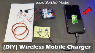 How to make Wireless Mobile Charger [upl. by Dagna]