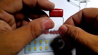 How to Connect LED Light to 220V AC [upl. by Ataynek330]