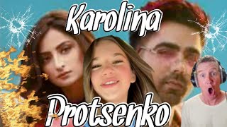 Karolina Protsenko  Bijlee Bijlee Harrdy Sandhu REACTION 🔥 [upl. by Gabriele]