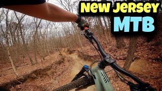 Allaire State Park Single Track  Mountain Biking in New Jersey [upl. by Lorraine]