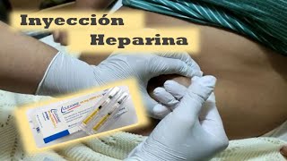 Aprende inyección de Heparina [upl. by Quin]