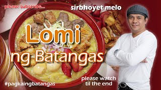 Lomi ng Batangas [upl. by Nahtannhoj488]