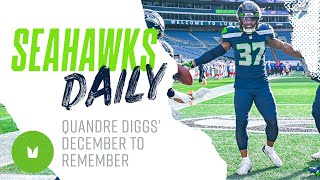 Quandre Diggs December to Remember  Seahawks Daily [upl. by Beach959]