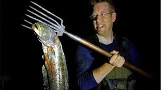 Spearfishing BIG Snakehead amp Forging Fishing Spear  Catch Clean amp Cook Snakehead [upl. by Nnaaras]