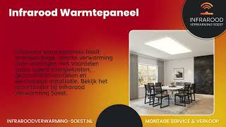 Infrarood Warmtepaneel  Infrarood Verwarming Soest [upl. by Serle]