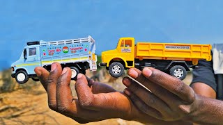 TLC Truck And Tata 407 Truck Unboxing  Kd Toys Tv [upl. by Htinek]